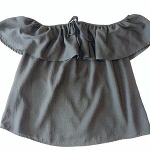 Off-Shoulder Ruffle Top